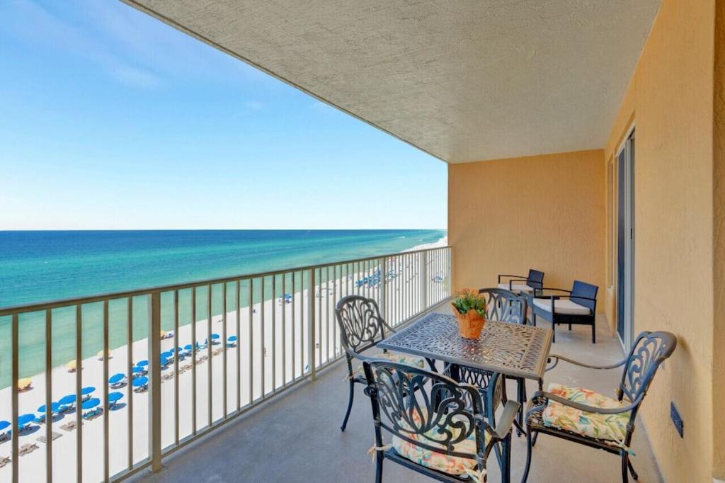 Treasure Island 707 - Gulf Front, Sunset Views, Heated Resort Pool & Hot Tub! Panama City Beach Exterior foto
